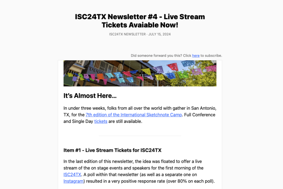 ISC24TX Newsletter 4