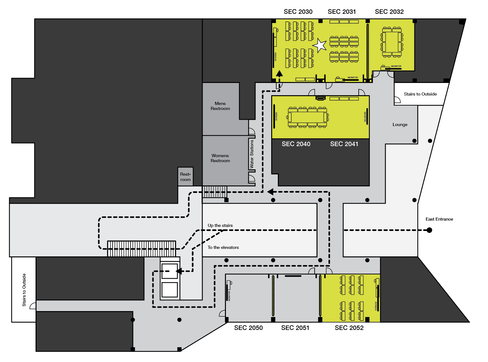Map of the SEC